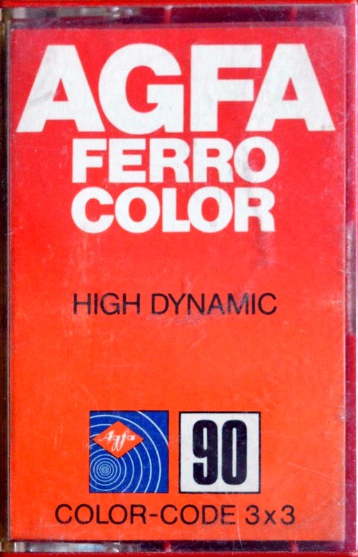 Compact Cassette AGFA Ferrocolor 90 Type I Normal 1978 Europe