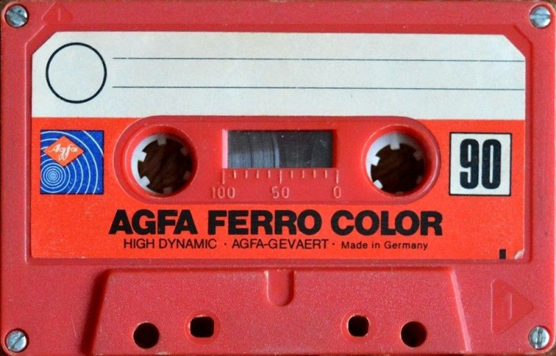 Compact Cassette AGFA Ferrocolor 90 Type I Normal 1978 Europe