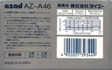 Compact Cassette Azad 46 "AZ-A" Type I Normal Japan