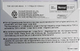 Compact Cassette TDK AD 46 Type I Normal 1979 Europe, USA