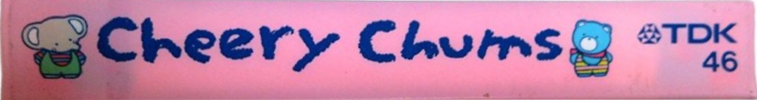 Compact Cassette TDK 46 "CH 46 Cheery Chums" Type I Normal 1985 Japan
