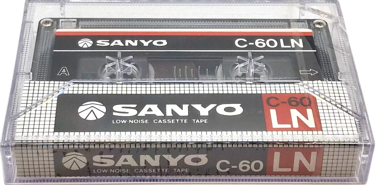 Compact Cassette Sanyo LN 60 Type I Normal Japan