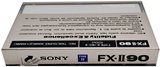 Compact Cassette Sony FX 90 "C-90FX2" Type II Chrome 1990 Europe