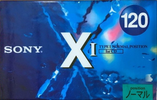 Compact Cassette Sony XI 120 "C-120X1B" Type I Normal 1994 Japan