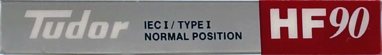 Compact Cassette Tudor HF 90 Type I Normal 1985 Spain