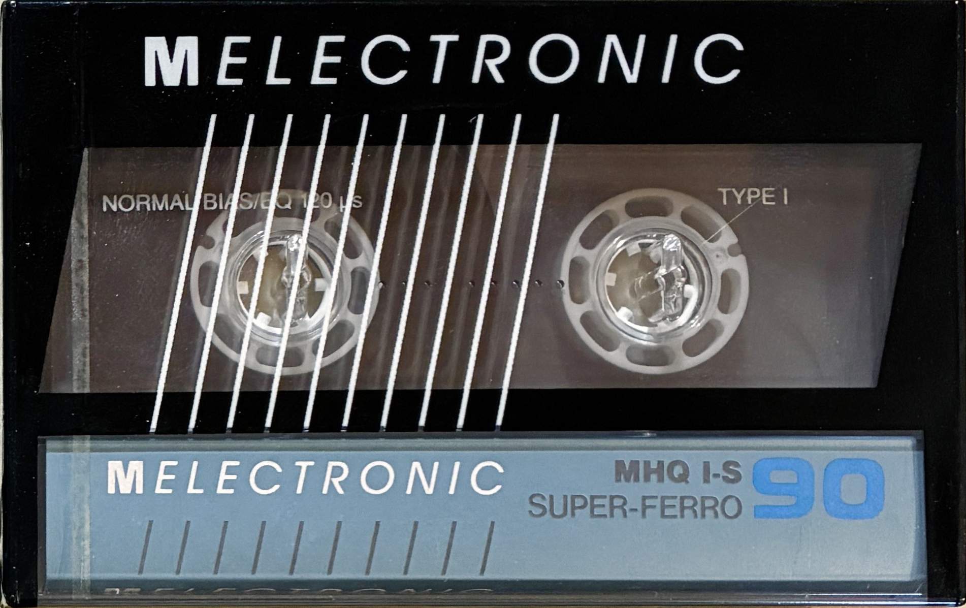 Compact Cassette Melectronic MHQ I-S 90 Type I Normal 1987 Switzerland