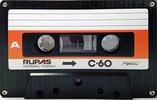 Compact Cassette Rupas 60 Type I Normal 1984 Japan