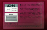 Compact Cassette Aurex AX 46 Type II Chrome 1987 Japan