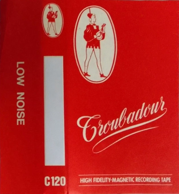 Compact Cassette Troubadour 120 Type I Normal 1976 Germany