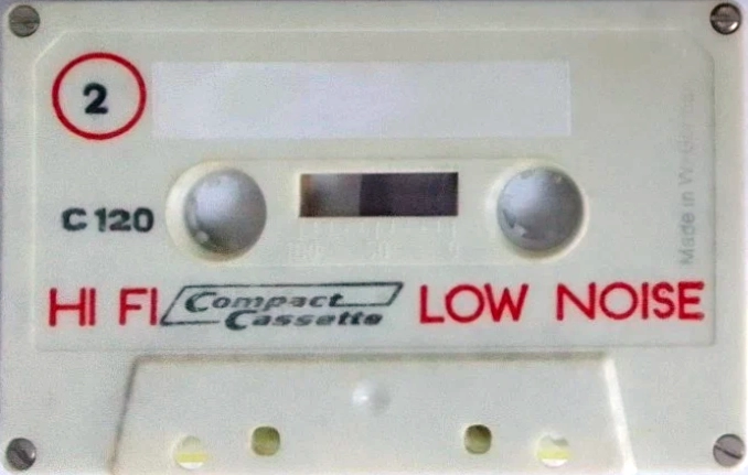 Compact Cassette Troubadour 120 Type I Normal 1976 Germany