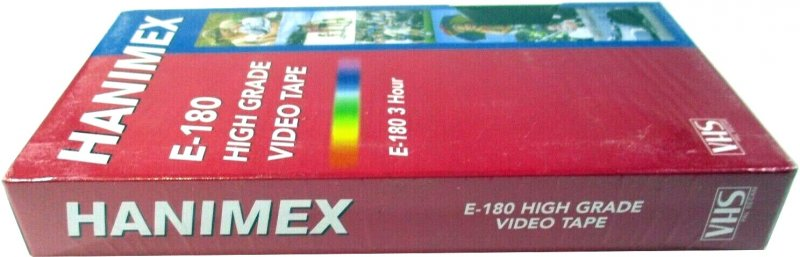 VHS, Video Home System Hanimex 180 Type I Normal Australia, New Zealand