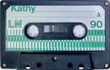 Compact Cassette Kathy 90 "KK-435" Type I Normal Hong Kong
