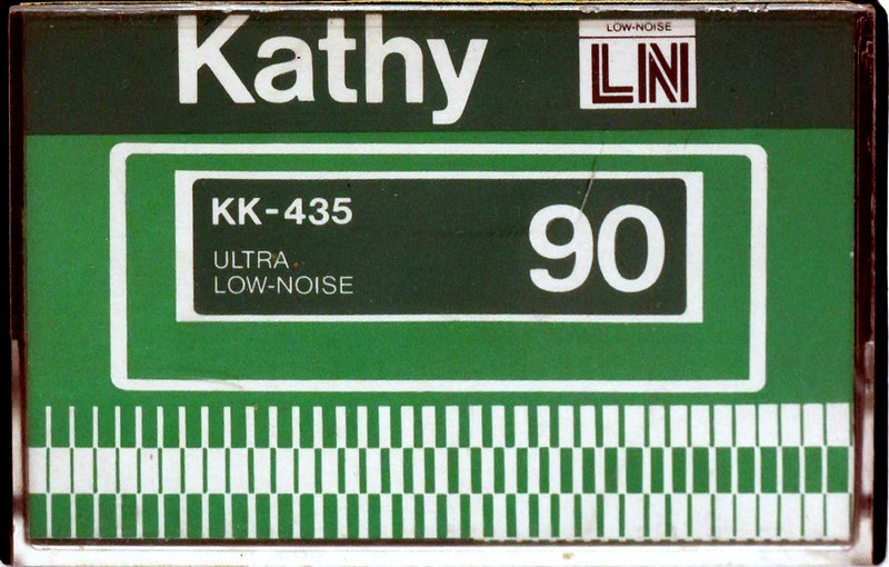 Compact Cassette Kathy 90 "KK-435" Type I Normal Hong Kong