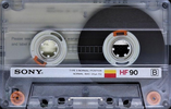 Compact Cassette Sony HF 90 Type I Normal 1986 USA