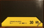 Compact Cassette ORWO 30 Type I Normal 1989 East Germany