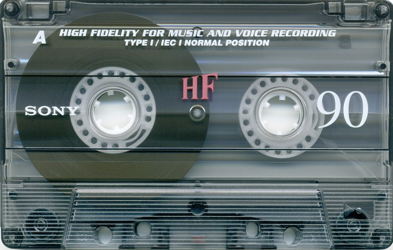 Compact Cassette Sony HF 90 Type I Normal 2000 Europe