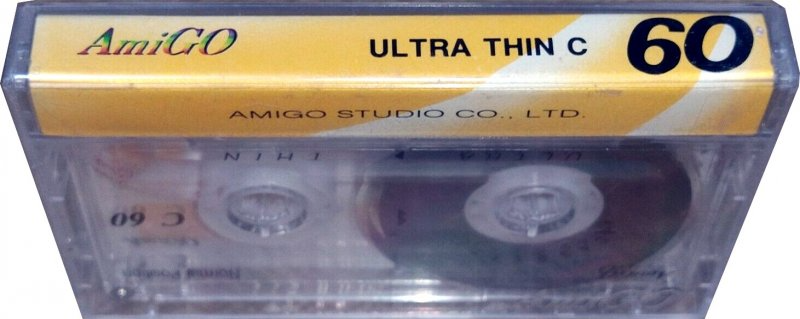 Compact Cassette Amigo 60 Type I Normal Thailand