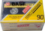 3 pack BASF Ferro Standard I 90 Type I Normal 1991 Europe