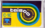 Compact Cassette Teisco "C-1C" Cleaning Cassette India