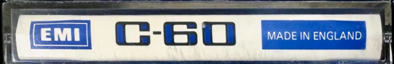 Compact Cassette EMI Hi Dynamic 60 Type I Normal 1981 Near East