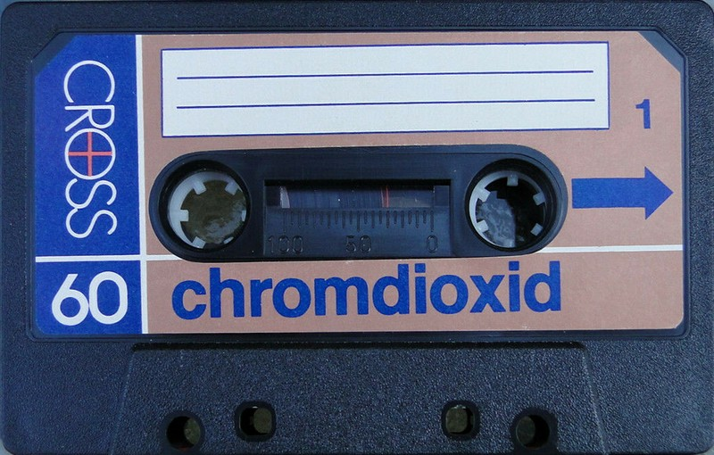 Compact Cassette Cross 60 Type II Chrome 1988 Germany