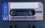 Compact Cassette Cross 60 Type II Chrome 1988 Germany