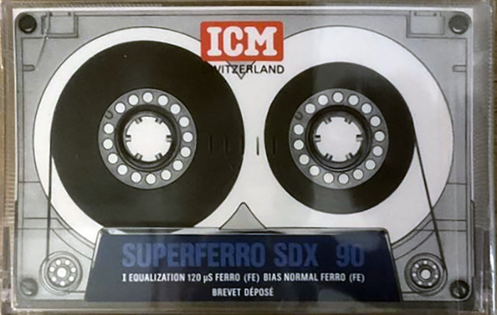 Compact Cassette ICM SDX 90 Type I Normal Europe