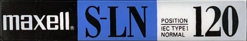 Compact Cassette Maxell S-LN 120 Type I Normal 1994 Europe