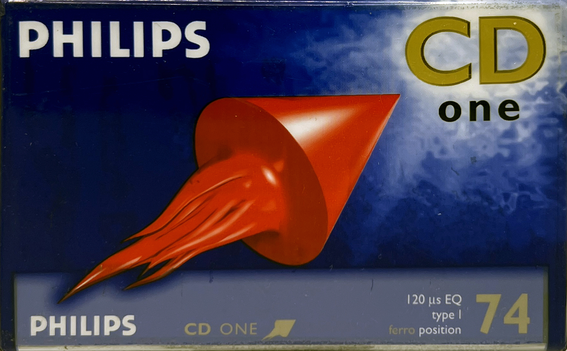 Compact Cassette Philips CD One 74 Type I Normal 1998 Europe