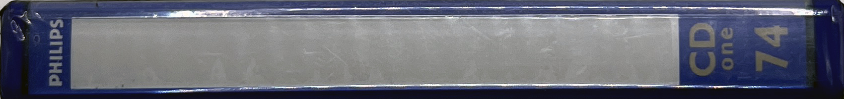 Compact Cassette Philips CD One 74 Type I Normal 1998 Europe