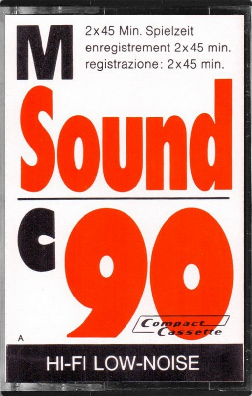 Compact Cassette M Sound 90 Type I Normal 1976 Europe