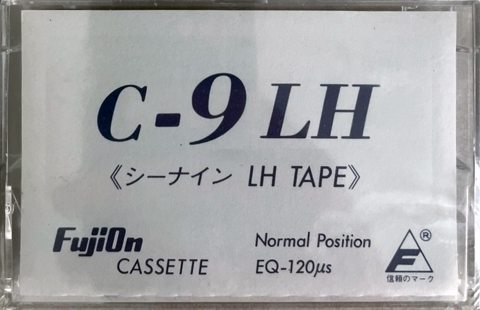 Compact Cassette Fujion 9 "LH Tape" Type I Normal Japan