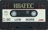 Compact Cassette Hbatec 90 Type I Normal Germany