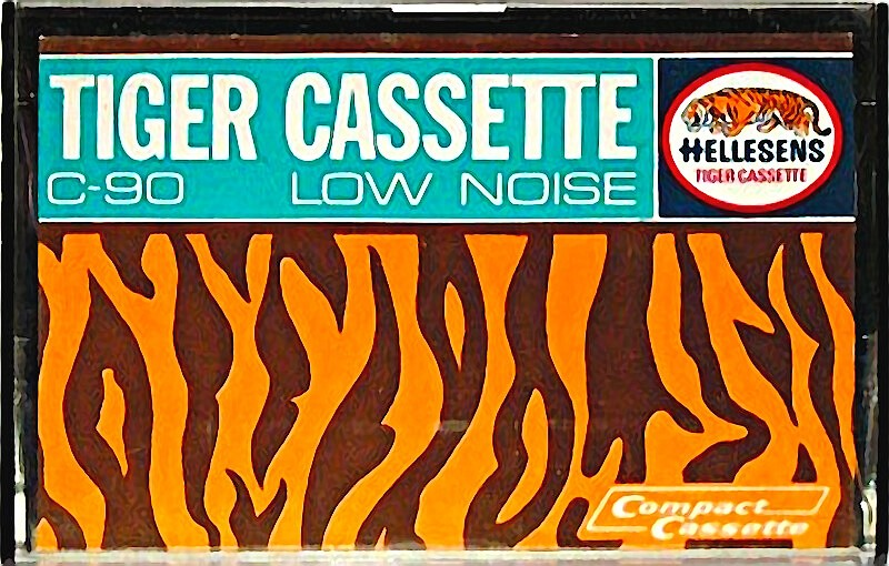 Compact Cassette Hellesens Tiger Cassette 90 Type I Normal 1979 Europe