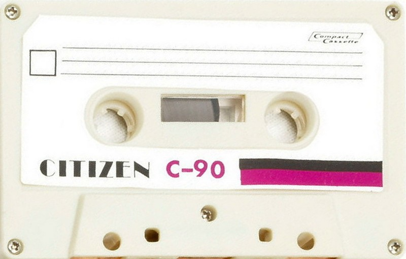 Compact Cassette Citizen 90 Type I Normal Hong Kong