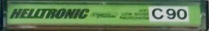 Compact Cassette Helltronic 90 Type I Normal 1976 Germany
