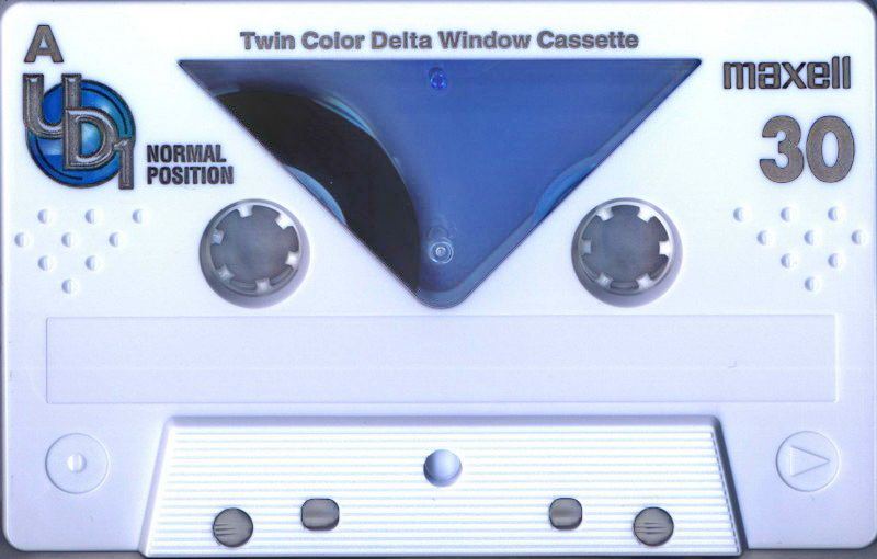 Compact Cassette Maxell UDI / UD1 30 "UD1-30N" Type I Normal 2000 Japan