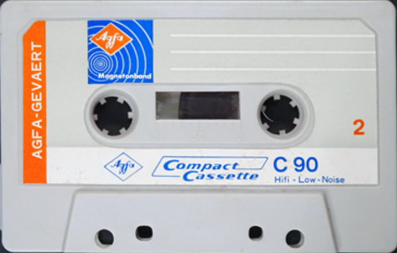 Compact Cassette AGFA 90 Type I Normal 1968 Germany