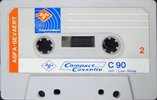 Compact Cassette AGFA 90 Type I Normal 1968 Germany