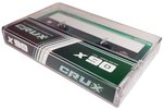 Compact Cassette CRUX X 90 "green-transparent" Type I Normal 2021 Worldwide