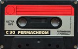 Compact Cassette Permachrom 90 Type II Chrome 1977 Europe