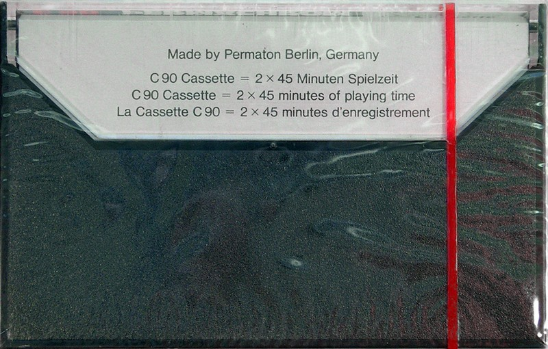Compact Cassette Permachrom 90 Type II Chrome 1977 Europe