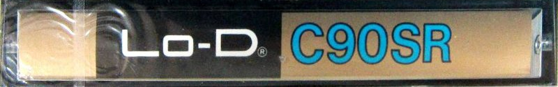Compact Cassette Lo-D SR 90 Type I Normal 1981 Japan