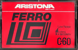 Compact Cassette Aristona Ferro 60 Type I Normal 1978 Europe