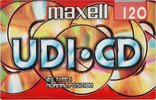Compact Cassette Maxell UDI-CD 120 Type I Normal 1998 Europe