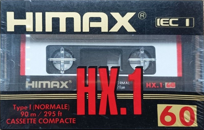 Compact Cassette Himax HX.1 60 Type I Normal South Korea