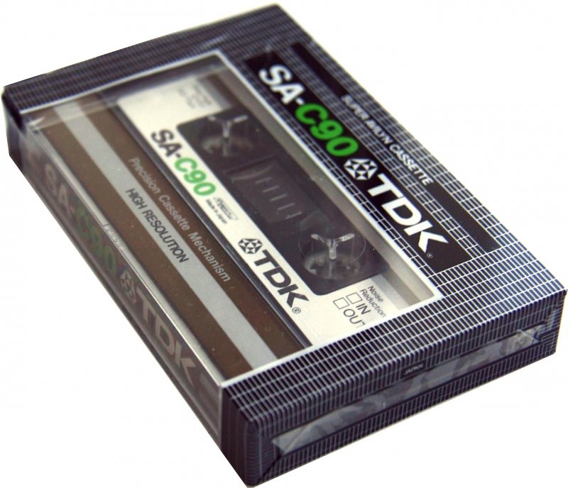 Compact Cassette TDK SA 90 Type II Chrome 1979 Japan