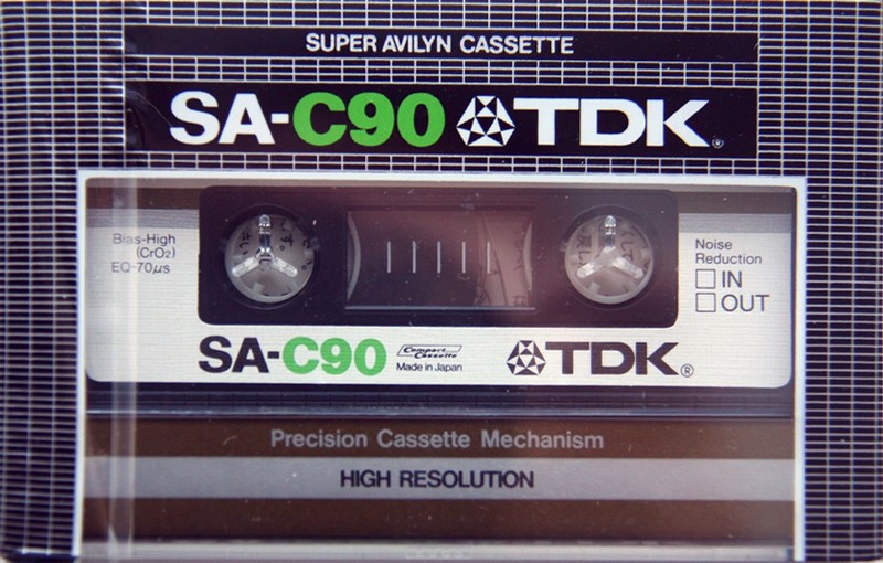 Compact Cassette TDK SA 90 Type II Chrome 1979 Japan