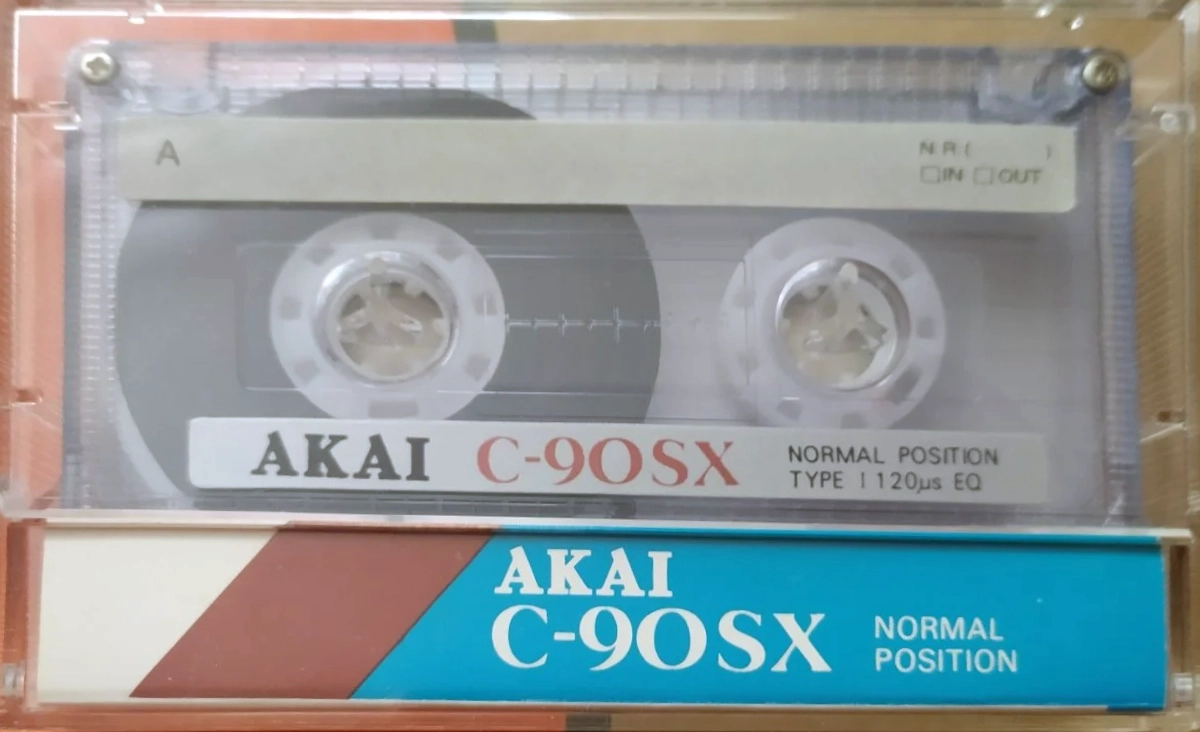 Compact Cassette Akai SX 90 Type I Normal 1989 Europe