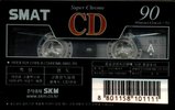 Compact Cassette Smat CD 90 Type II Chrome 2001 South Korea